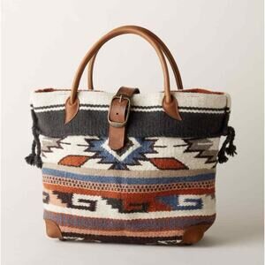 MCFADIN Southwestern wool knit tote shoulder bag